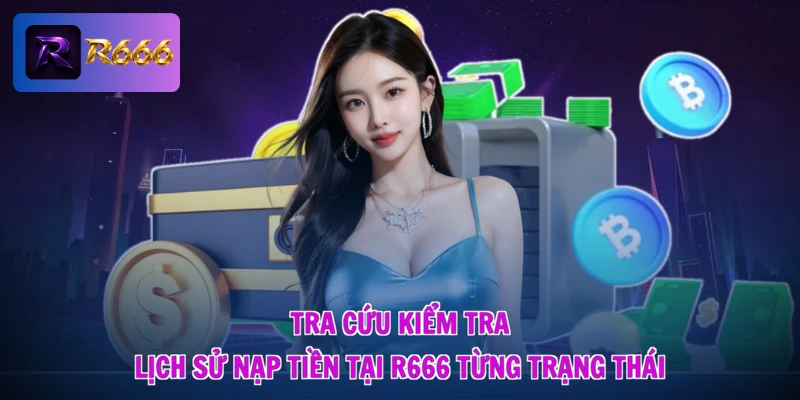 Tra cứu kiểm tra lịch sử nạp tiền tại R666 từng trạng thái